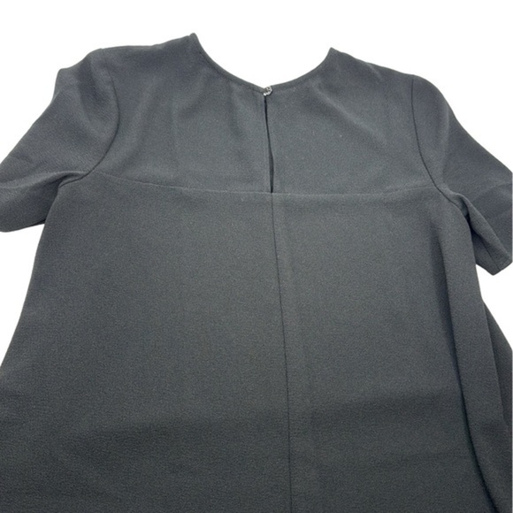 Chic Charles Henry Crepe High Low Swing Trapeze Dress, size small - Picture 6 of 11